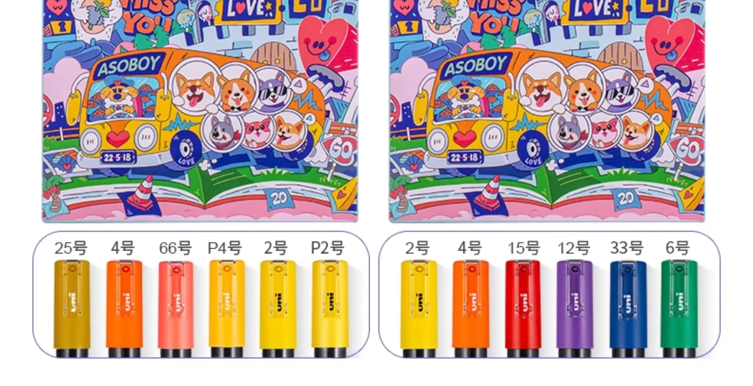 Vibrant 8-Color Uni POSCA Graffiti Marker Set 6 Vibrant 8-Color Uni POSCA Graffiti Marker Set - Image 6