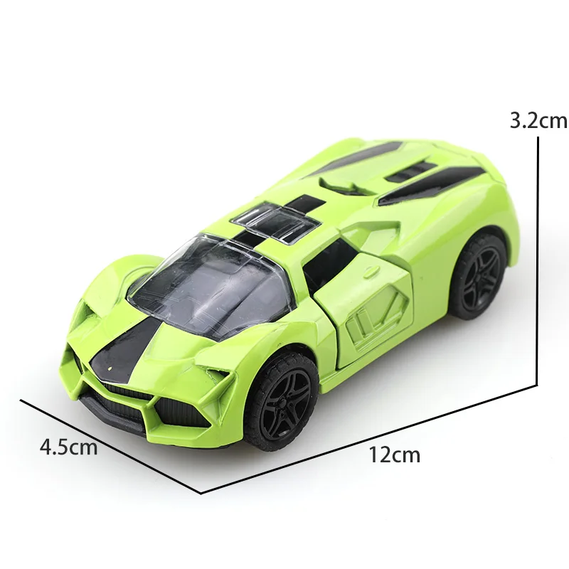 1:36 Scale Diecast Race Car in Green or Grey 3 1:36 Scale Diecast Race Car in Green or Grey - Image 3