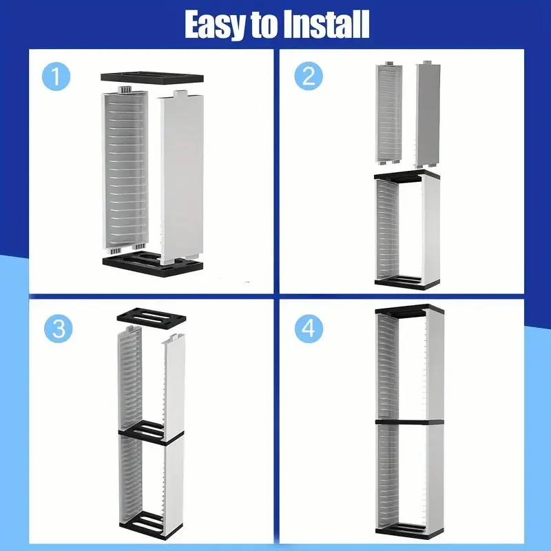 Gaming Disc Storage Tower GD203 for PS5, PS4, Switch 3 Gaming Disc Storage Tower GD203 for PS5, PS4, Switch - Image 3