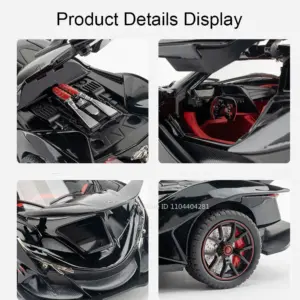 Apollo IE EVO 1/24 Scale Diecast Model Car 11 Se85f486b10eb44eeb54e20ff4afc38a7K