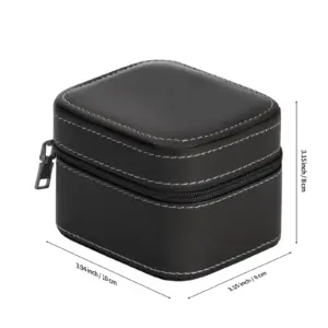 Black Leather Watch Travel Case for Watches 11 Se9ed5b56b5e24f30b590858db27ade29c