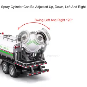 Detailed 1:50 Scale Dust Suppression Spray Truck Model 12 Se9f1418bf0a94ac78a1c655d4028fe97m