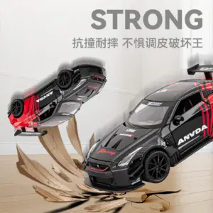 Vivid Yellow Nissan GTR R35 Diecast Model 12 Seb185c1a4a4744e898ac0b664fec6d86b