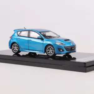 Blue 1:64 Diecast Car Model for Collectors