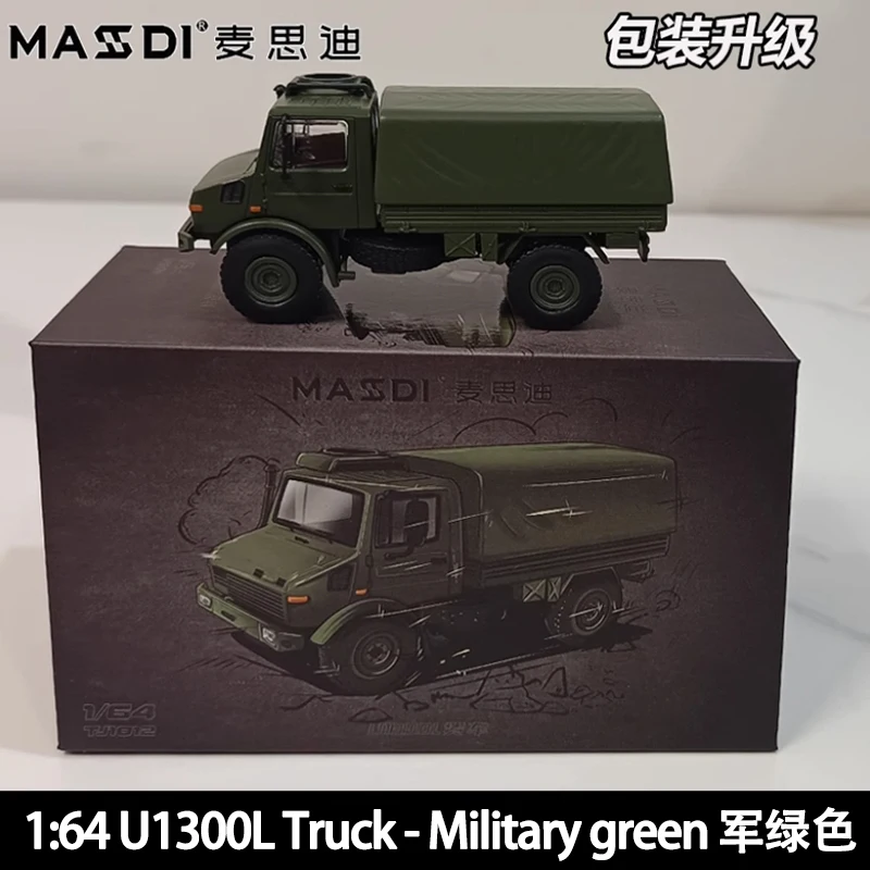 Unimog U1300L Rescue RV Diecast Model 1/64 2 Unimog U1300L Rescue RV Diecast Model 1/64 - Image 2