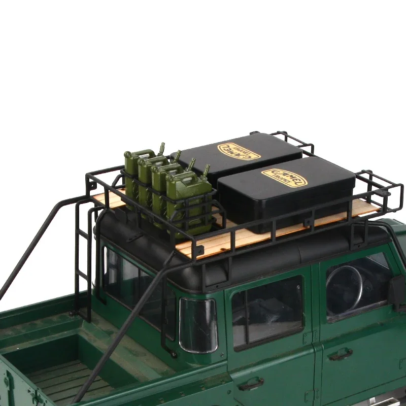 RC 1/10 Scale Metal Roof Luggage Rack for Off-Road Vehicles 5 RC 1/10 Scale Metal Roof Luggage Rack for Off-Road Vehicles - Image 5