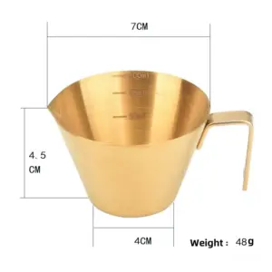 Elegant Stainless Steel Coffee Extraction Cups Set 14 Sef76c6af9e7648d9a059ad83a5298758i
