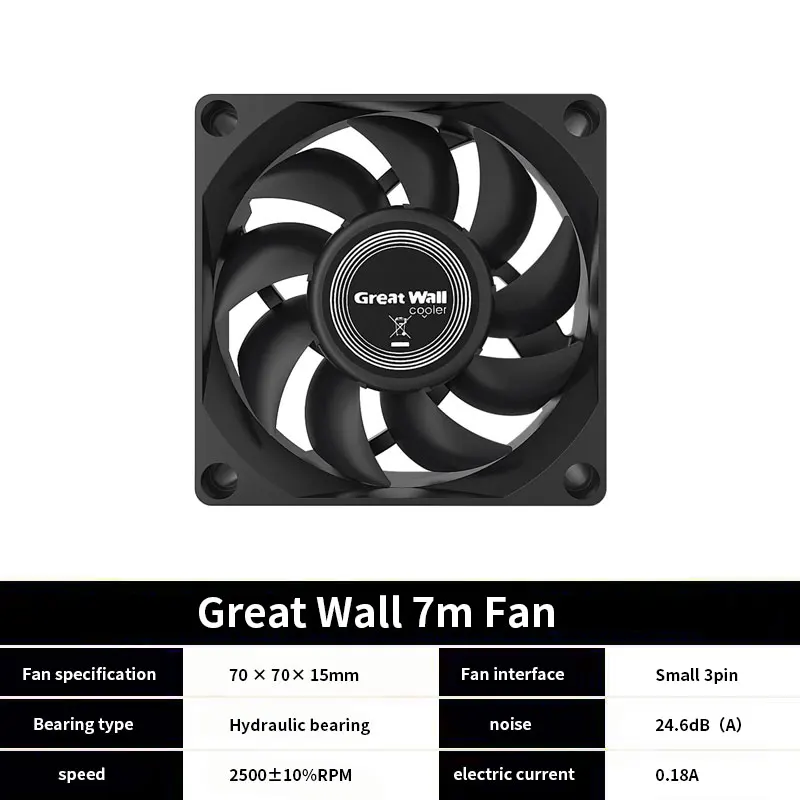 Great Wall 60mm-90mm Ultra-Silent Cooling Fans 3 Great Wall 60mm-90mm Ultra-Silent Cooling Fans - Image 3