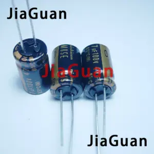 10-Pack Nichicon KZ 47μF 100V Electrolytic Capacitors