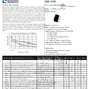 RF Microwave Power Amplifier Chips Set 1W for RF Projects 4 Sf0fd5136b00a4ecdb95942223a0806adU