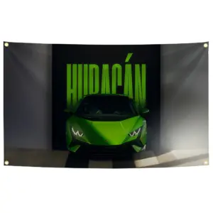 Vibrant Lamborghini Huracan Race Banner 3x5 ft 17 Sf119fd0b4d1f4c12ba1de2db65813f9av