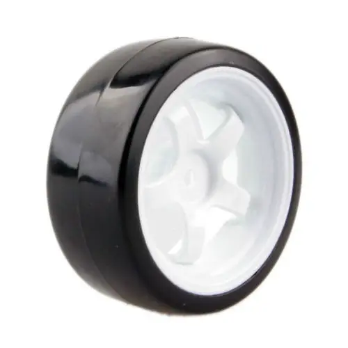 1/10 Scale RC Drift Tires with Red Accents 5 1/10 Scale RC Drift Tires with Red Accents - Image 5