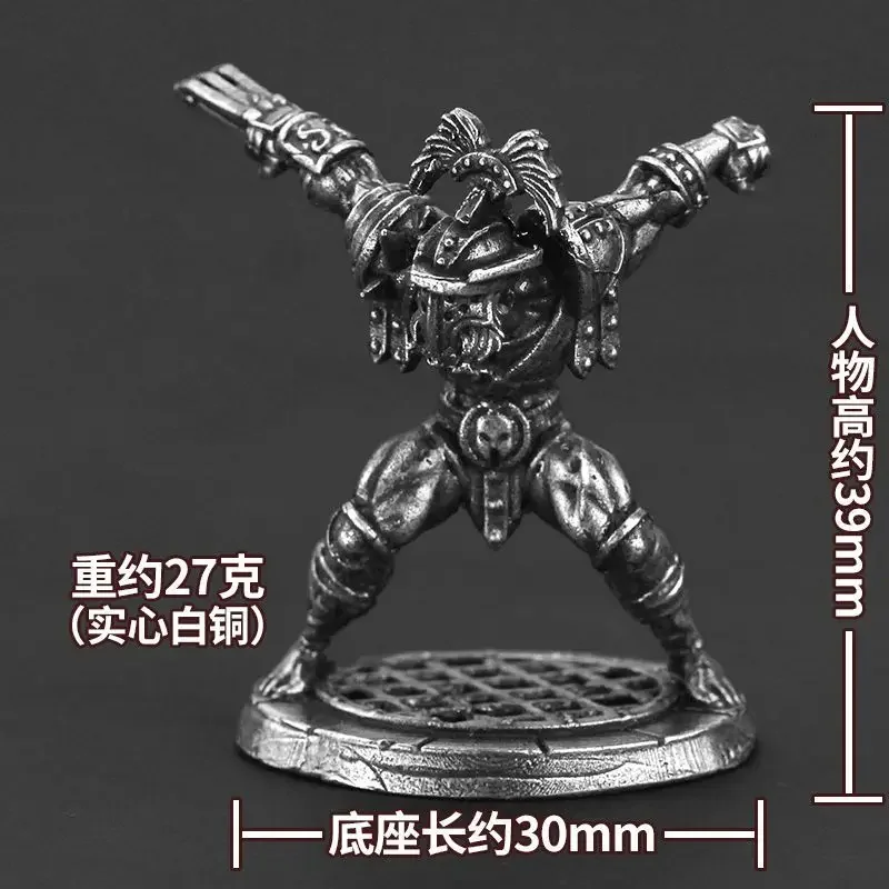 Vintage Copper Spartan Dwarf Figurine for Collectors 8 Vintage Copper Spartan Dwarf Figurine for Collectors - Image 8