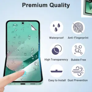 Hydrogel Screen Protector for Samsung Galaxy Z Flip 12 Sf320d9a54ee944918191da200567c363I