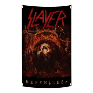 Thrash Metal Slayer Wall Flag 90x150cm 16 Sf341541223ff44d38d94cb8d02a26d97Y