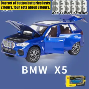 BMW X5 SUV Diecast Model 1:32 Scale 16 Sf4183891bc1d4c19af8264cf2334af3cd