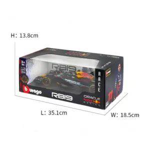 2023 Red Bull RB19 1:18 Scale Die-Cast Model 13 Sf4710b378c7a42c790b40dfcc01b2490d
