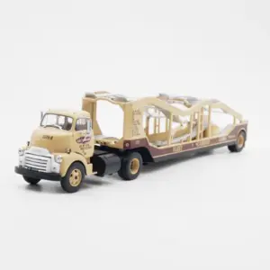 IXO Diecast 1:43 Scale Alloy Commercial Vehicle Transportation Trailer Model Simulation Toy Collection Gift Static Display