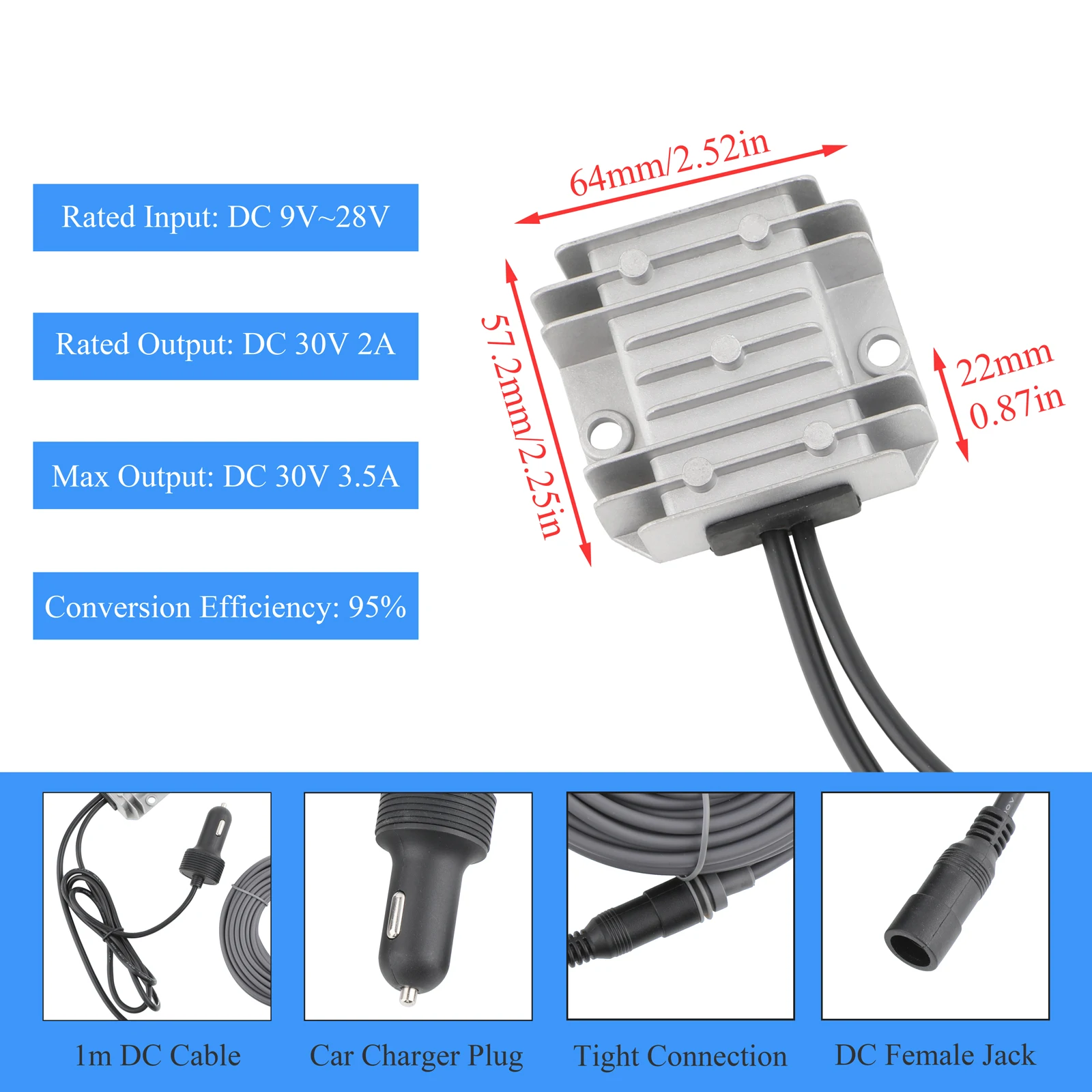 Starlink Mini Power Converter 30V 3.5A 3 Starlink Mini Power Converter 30V 3.5A - Image 3