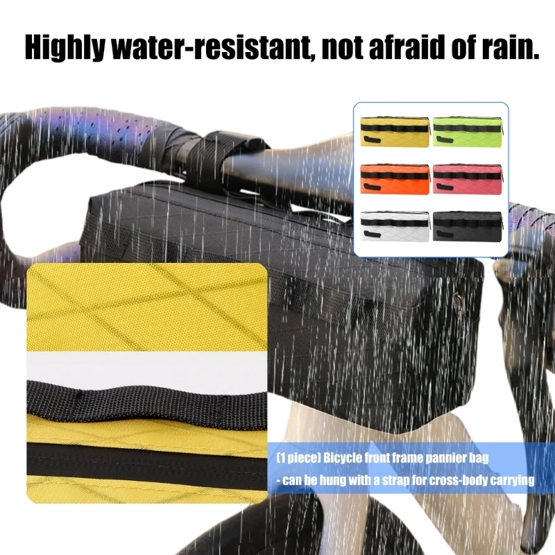 Vibrant Waterproof Bicycle Top Tube Bag 5 Vibrant Waterproof Bicycle Top Tube Bag - Image 5