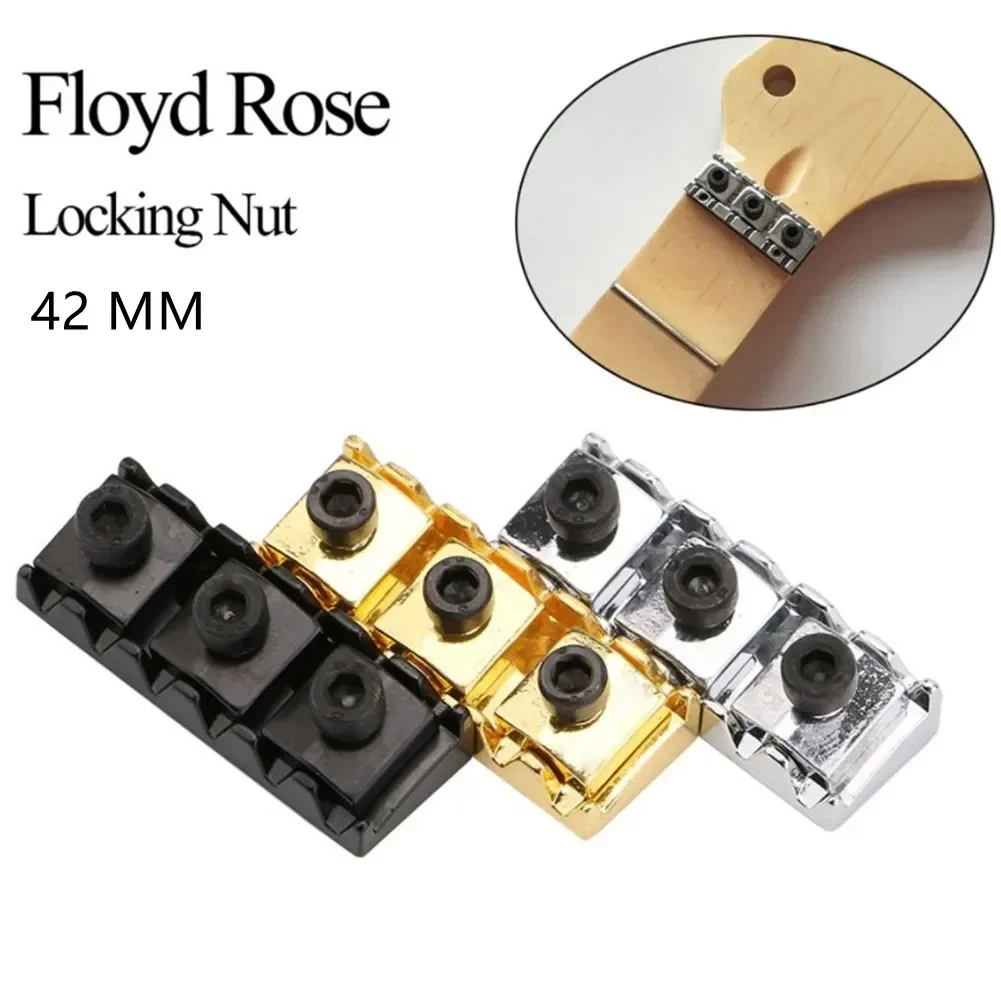42mm Metal Locking Nut for Electric Guitars 2 42mm Metal Locking Nut for Electric Guitars - Image 2