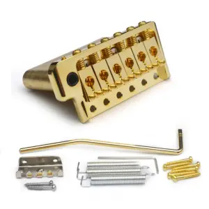 Gold PRS Style Tremolo Bridge for Guitar 14 Sf65f53e9ec604c7c98efbdf491241052p