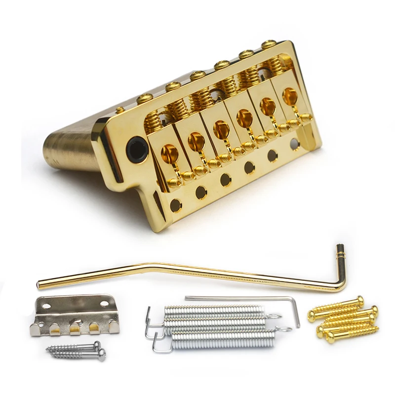 Gold PRS Style Tremolo Bridge for Guitar 7 Gold PRS Style Tremolo Bridge for Guitar - Image 7