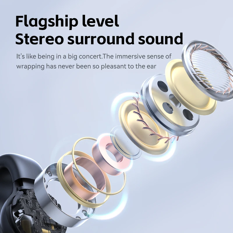 Bluetooth 5.3 In-Ear Headphones with Noise Cancellation 3 Bluetooth 5.3 In-Ear Headphones with Noise Cancellation - Image 3