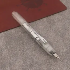 Transparent Plastic Fountain Pen with Metal Nib 18 Sf6eeb423b82647f4bef7f27d80b8e234l
