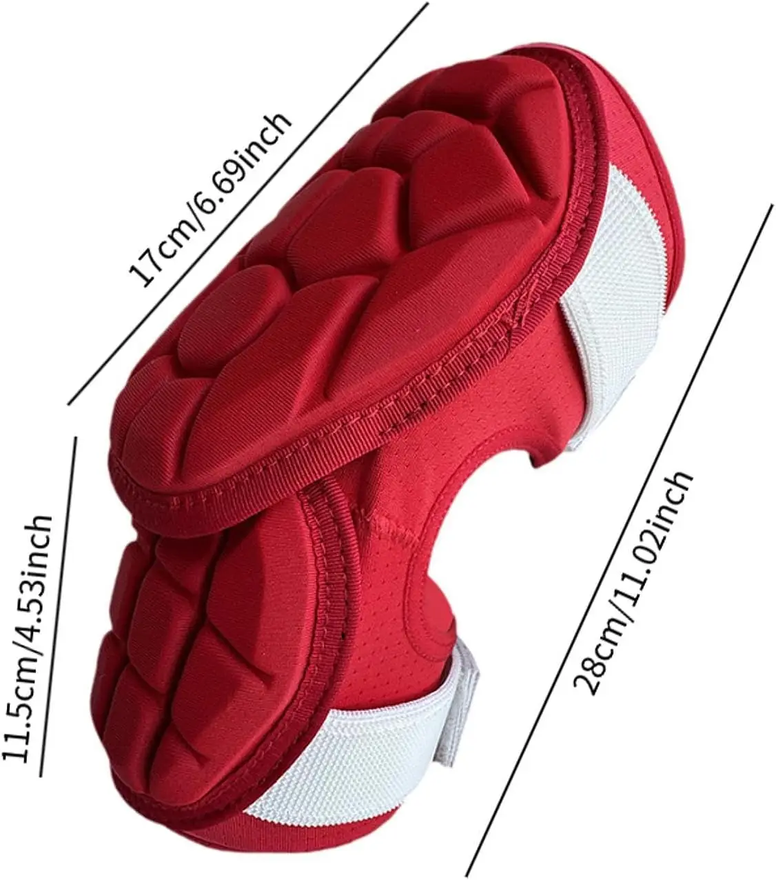 Red Adult Baseball Elbow Pad for Training 3 Red Adult Baseball Elbow Pad for Training - Image 3