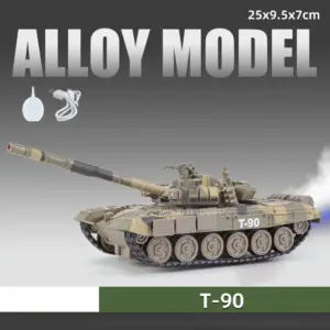 1:32 Scale Military Tank Model with Sound Effects 19 Sf88169ccc4804e429f48295647bb1625r
