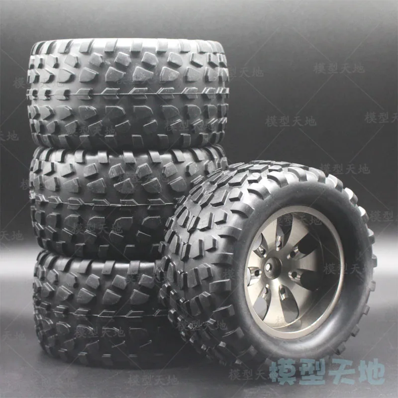 RC Alloy Wheels Set for 1:10 Scale Vehicles 5 RC Alloy Wheels Set for 1:10 Scale Vehicles - Image 5