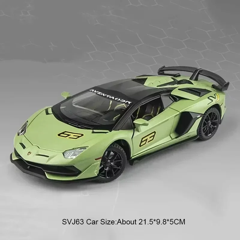 Lamborghini Revuelto SVJ63 Model 1:24 Alloy Car 8 Lamborghini Revuelto SVJ63 Model 1:24 Alloy Car - Image 8