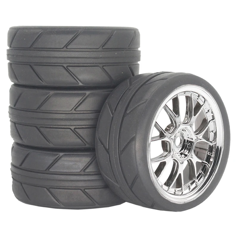 1.9-Inch RC Tire and Rim Set for 1/10-1/14 Scale 3 1.9-Inch RC Tire and Rim Set for 1/10-1/14 Scale - Image 3