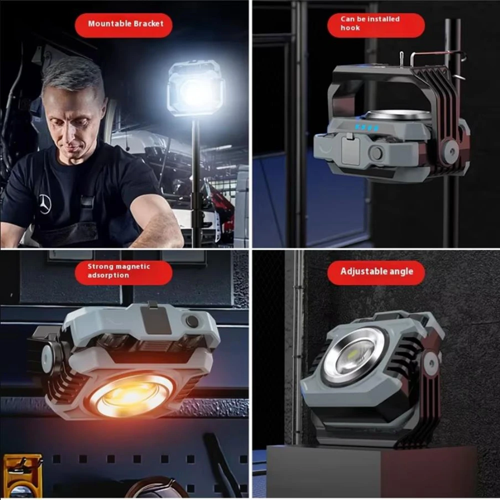 Portable LED Flashlight with Dual Light Sources 6 Portable LED Flashlight with Dual Light Sources - Image 6