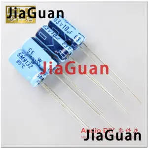 Rubycon TWSS 10μF 63V Electrolytic Capacitors - 50 pcs