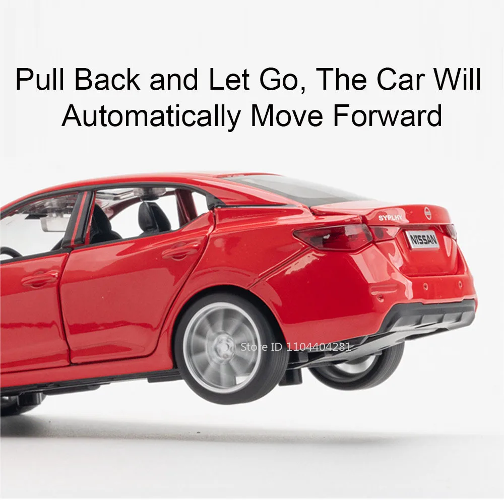 1:32 Scale Diecast Alloy Car Model Sylphy R35 4 1:32 Scale Diecast Alloy Car Model Sylphy R35 - Image 4