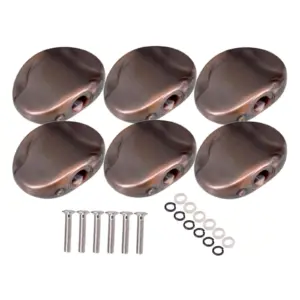 Metal Guitar Tuning Peg Caps Set for All Guitar Types 12 Sfc4f63d625514f29b8a19165551d9ea83