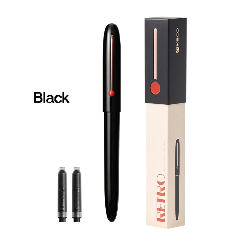 Retro Fountain Pen with 0.5mm EF Stainless Steel Nib 9 Retro Fountain Pen with 0.5mm EF Stainless Steel Nib - Image 9
