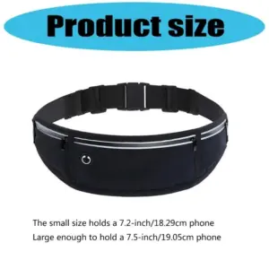 VSRRWL Water-Resistant Waist Sports Belt (43x10 cm) 11 Sfdd4a22a64494540bffe42fa53c1d770U