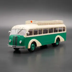 IXO Diecast 1:43 Scale PANHARD IE.24 Bus Alloy Classic Car Model Finished Product Simulation Toy Nostalgia Static Model Display