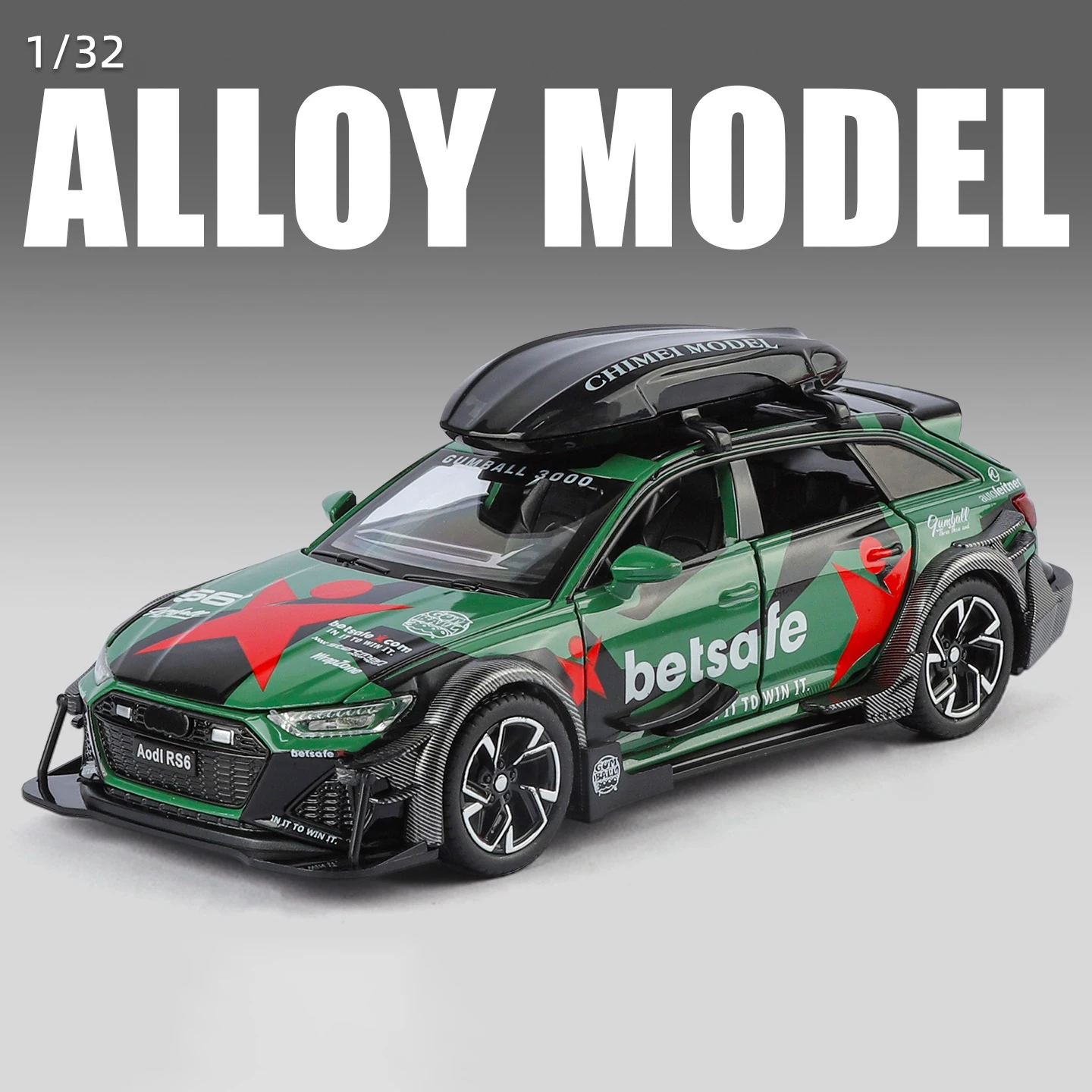 1:32 RS6 Diecast Model Car for Collectors 7 1:32 RS6 Diecast Model Car for Collectors - Image 7