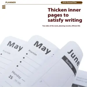 Elegant 2026 Weekly & Monthly Planner in PU Leather 14 Sff144f92ad8147fb9d59688bed0bbce94