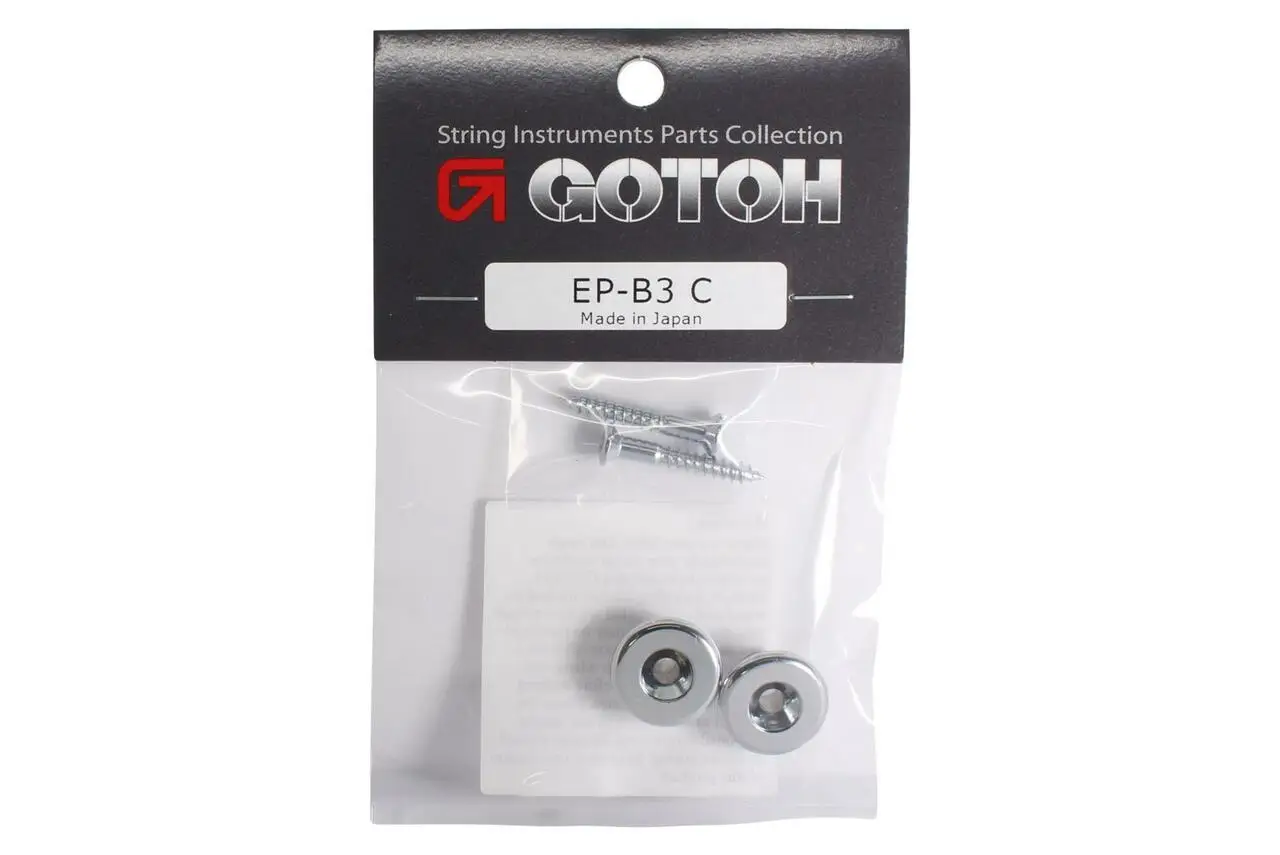 Gotoh EP-B3 Oversized Guitar Strap Buttons Set 3 Gotoh EP-B3 Oversized Guitar Strap Buttons Set - Image 3