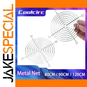 Stainless Steel Fan Mesh Cover Set 80/90/120 cm