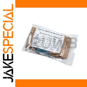 300-Piece Metal Film Resistor Set 10Ω-1MΩ