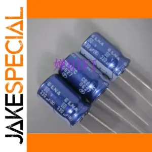 ELNA RE3 330μF 35V Electrolytic Capacitors Set of 20