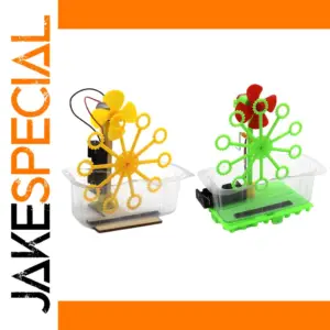 Colorful Hand Crank Bubble Maker Kit for Kids