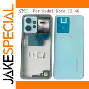Redmi Note 12 4G Rear Battery Cover Replacement