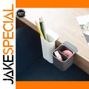 Multifunctional Desk Organizer with Adhesive Mount